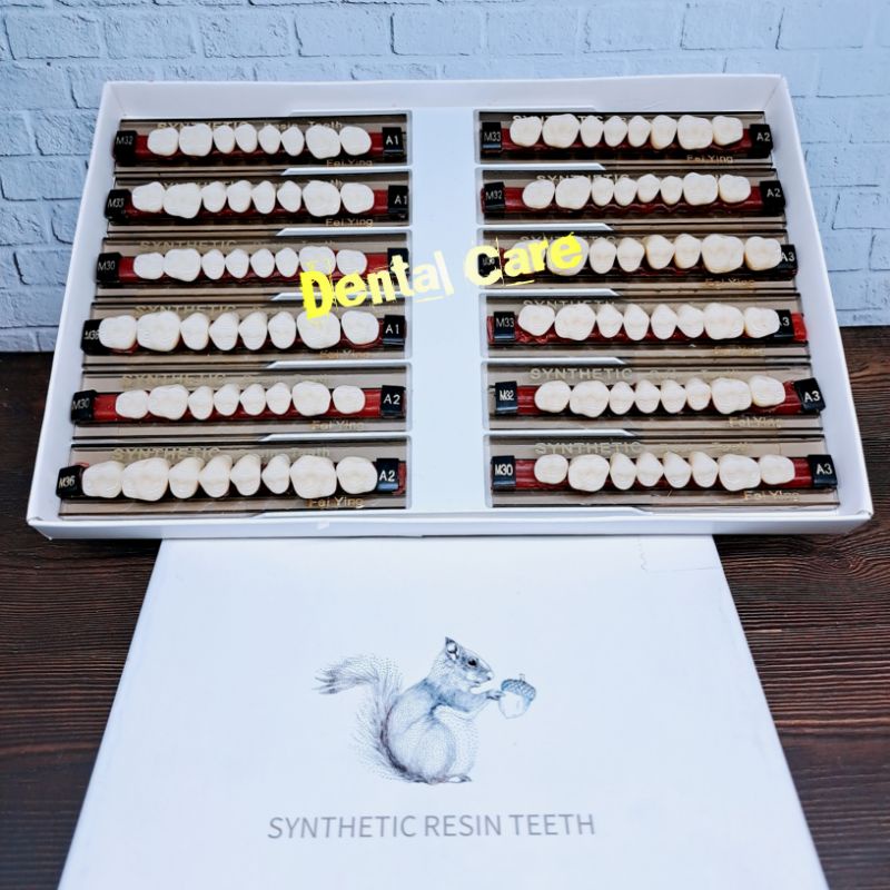 Gigi Palsu SYNTHETIC Geraham Atas / Gigi Tiruan  Geraham Atas