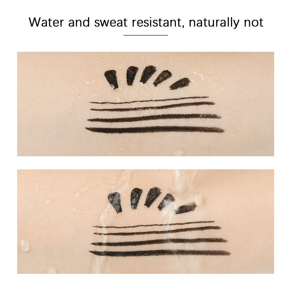 【BPOM】Allphv Eyeliner Stamp 2in1 Waterproof Eyeliner Professional Black Anti Air Tahan Lama