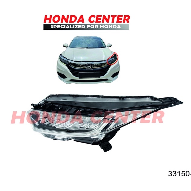 head lamp lampu depan honda hrv 2018 2019 2020 2021