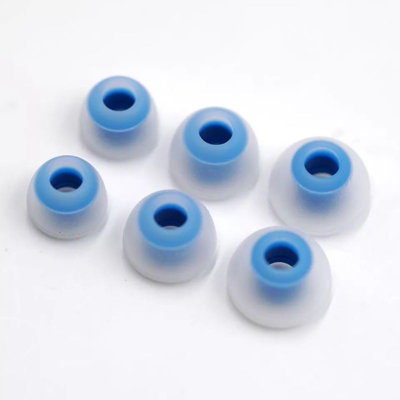 Blue Soft Silicone Eartips alternate Acoustune Aet07