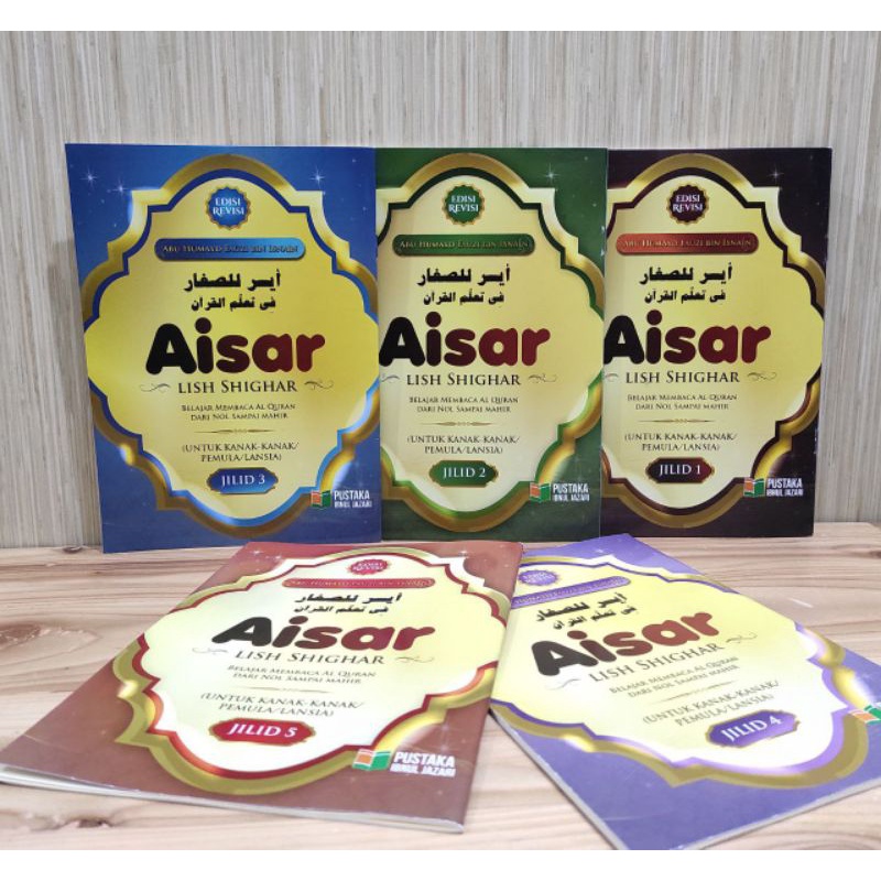 [PE] AISAR LISH SHIGHAR : Jilid 1, 2, 3, 4, dan 5