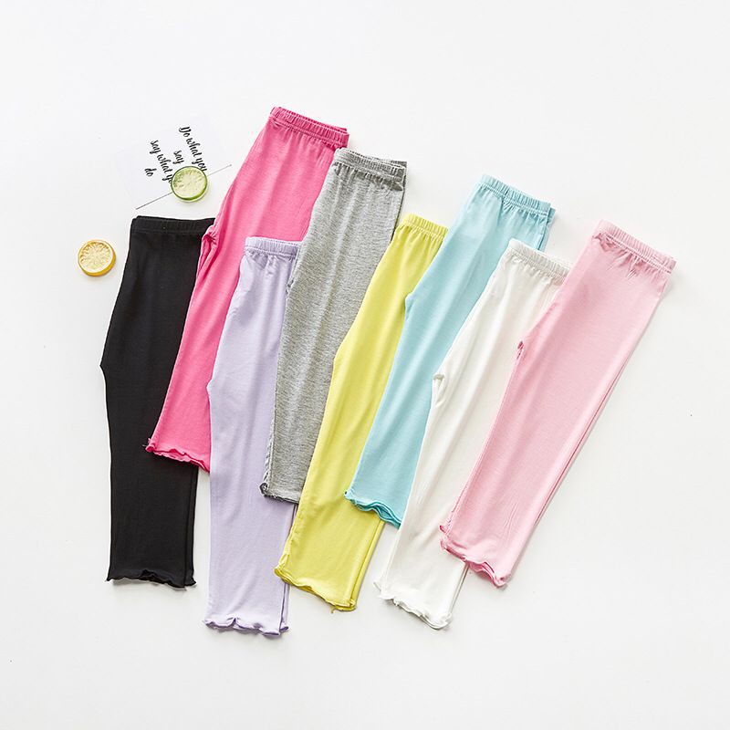 BEE - Legging Anak / Celana Anak Perempuan Bahan katun Legging Ruffle