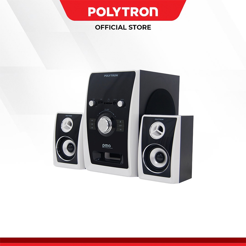 SPEAKER POLYTRON PMA 9501 / PMA9501 [BLUETOOTH / AUX / USB ] (GARANSI RESMI)