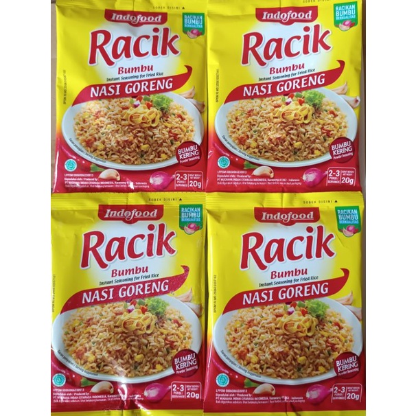 

racik bumbu nasi goreng indofood 20gr
