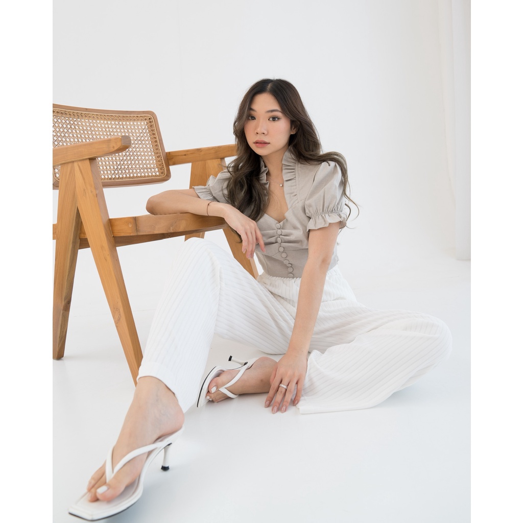 [ Marveile ] Carla Knit Pants / Kulot Knit Wanita