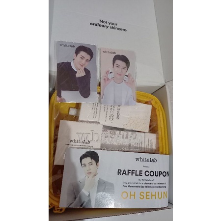 PHOTOCARD SEHUN X WHITELAB