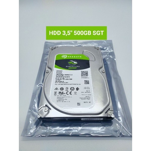 HDD 1TB - 500Gb Seagate Internal Sata 3.5&quot; slim Garansi 1Tahun