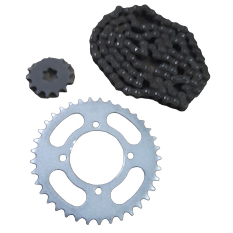 rantai sepeda motor vega zr 420 tajima gear set gir set drive chain kit