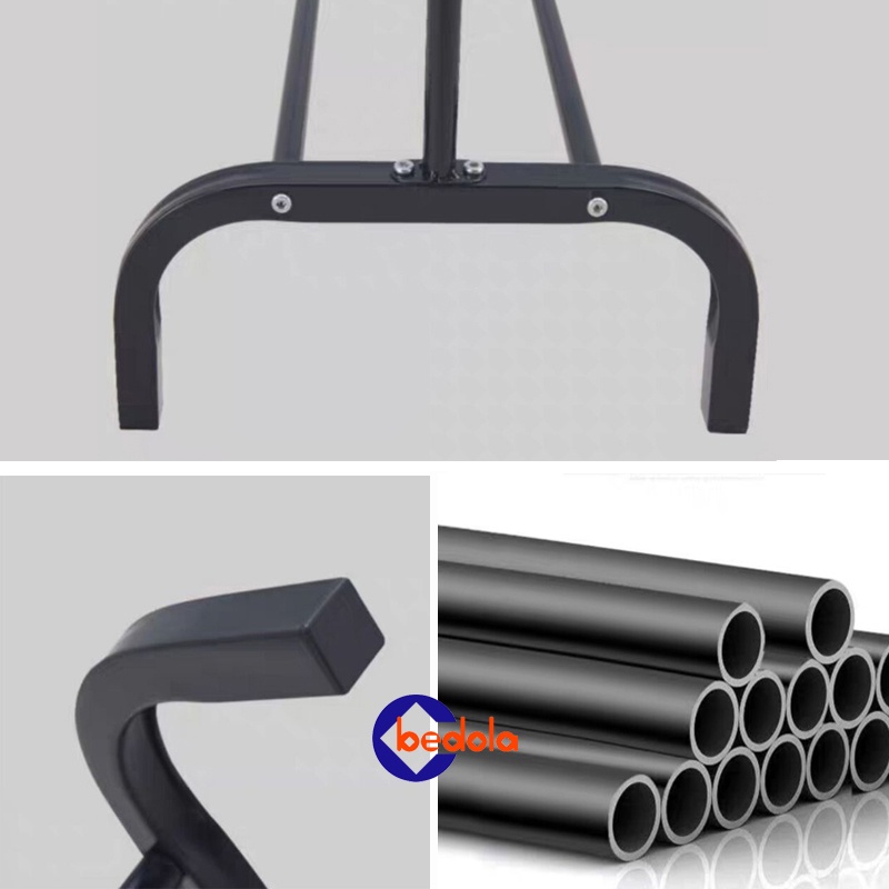 Bedola stand hanger single gantungan baju hanger topi tas ada cantolan