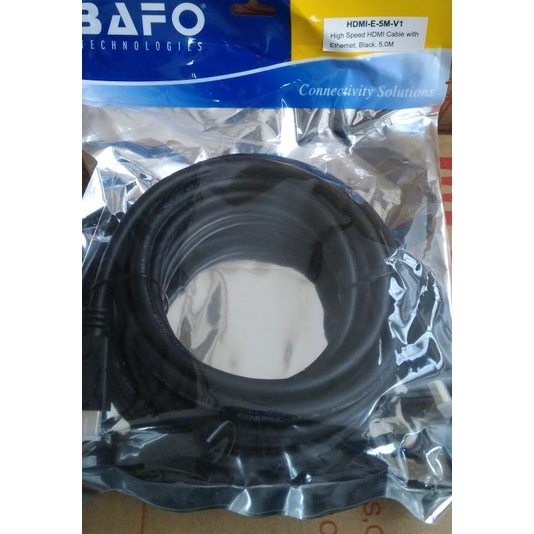 kabel hdmi bafo 5m/hdmi bafo 5 meter