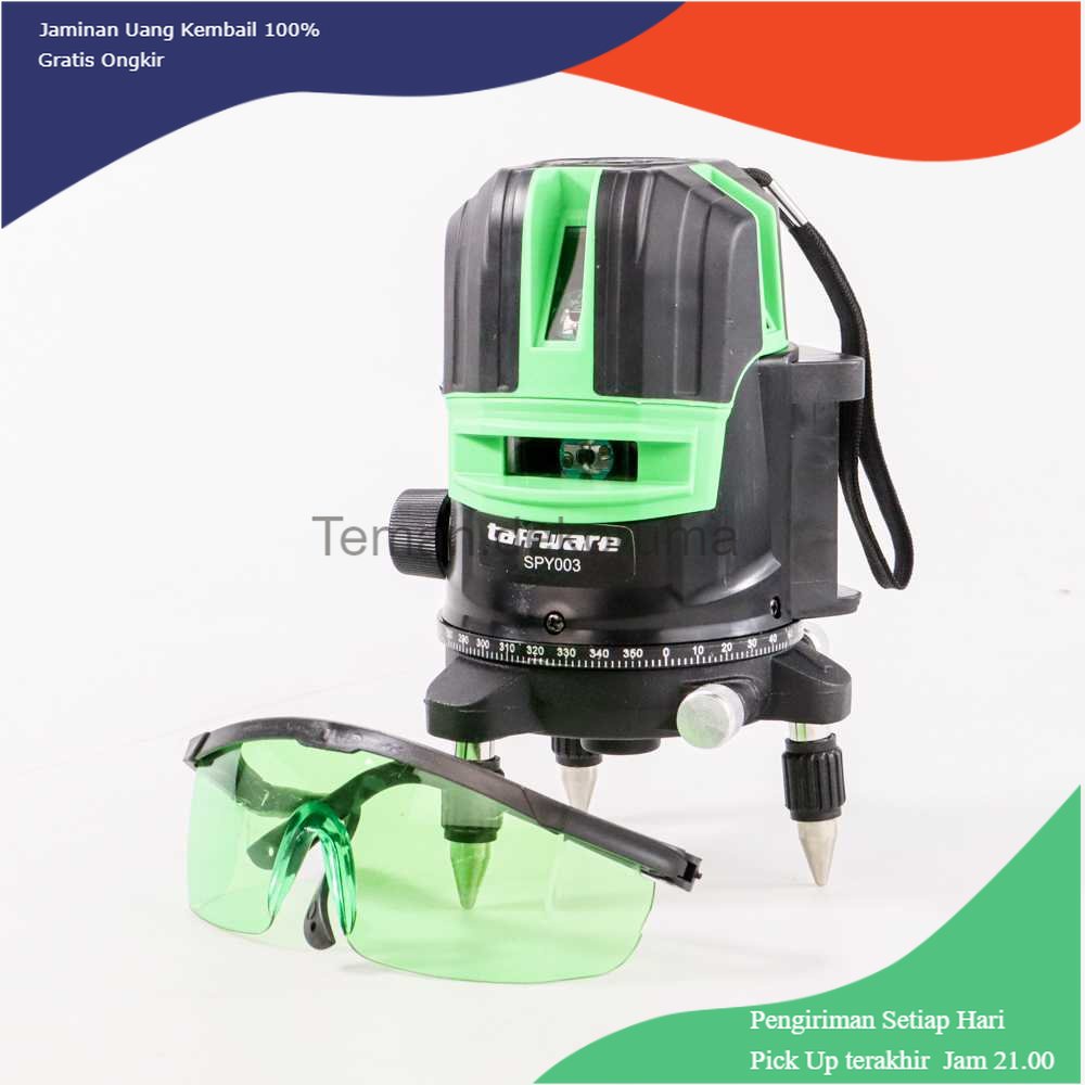 TD-PR2 Taffware Self Leveling Projector Green Laser 2 Line - SPY003