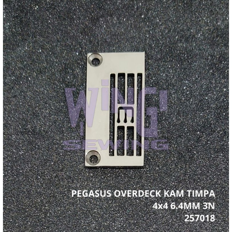 257018 PEGASUS W500 4x4 6.4MM 3 Jarum Plat Mesin Jahit Overdeck Kam