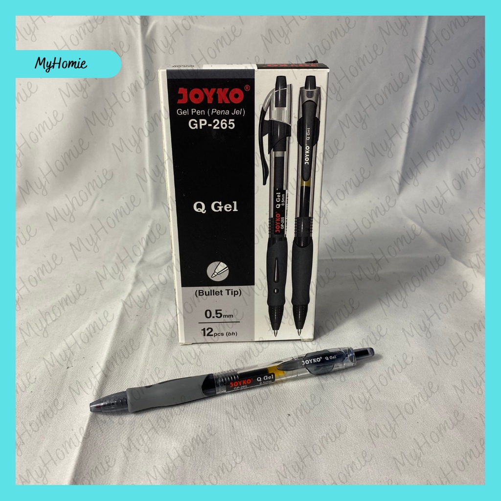 

[12PC] Pen Gel Pena Gel Joyko GP-265 Q Gel 0.5MM