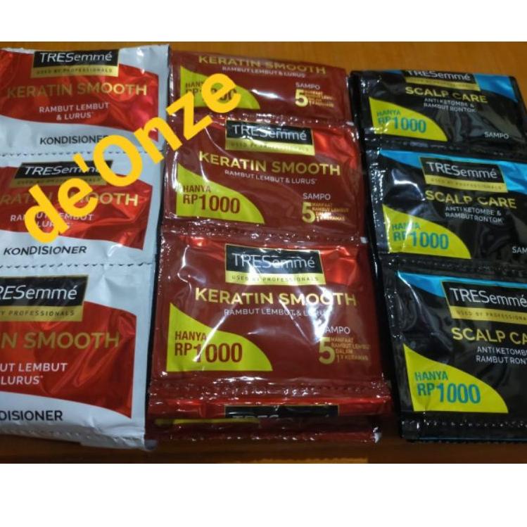 Pesan disini--Shampo & Kondisioner Tresemme Sachet 12 x 9ml