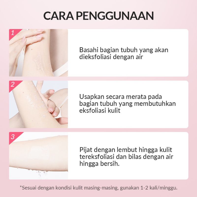 Bioaqua Brightening &amp; Smooth Body Exfoliating Gel (Scrub)
