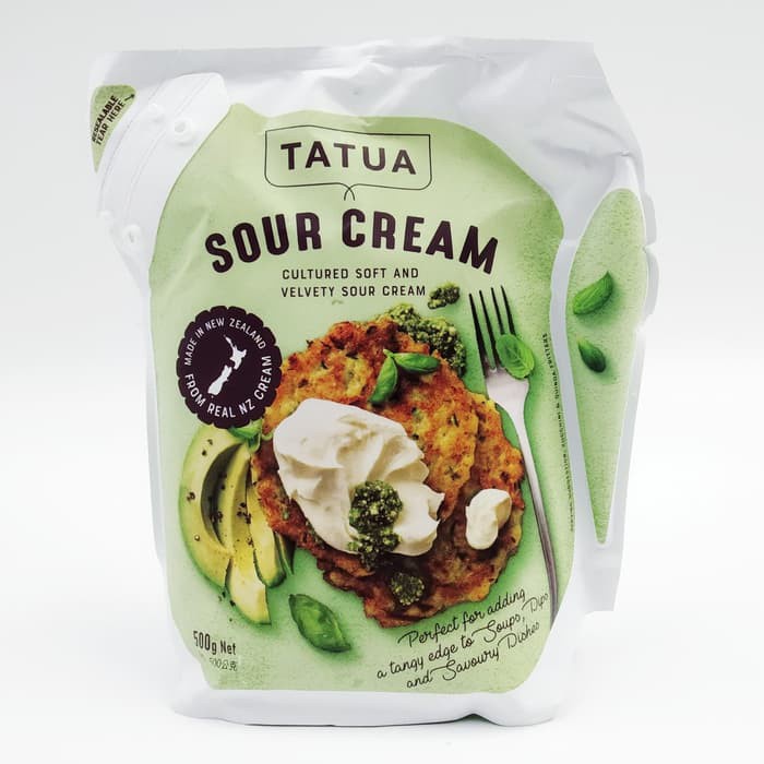 

[oddsolshop] pekanbaru/Tatua Sour Cream Cultured Soft And Velvety Sour Cream Krim 500GR