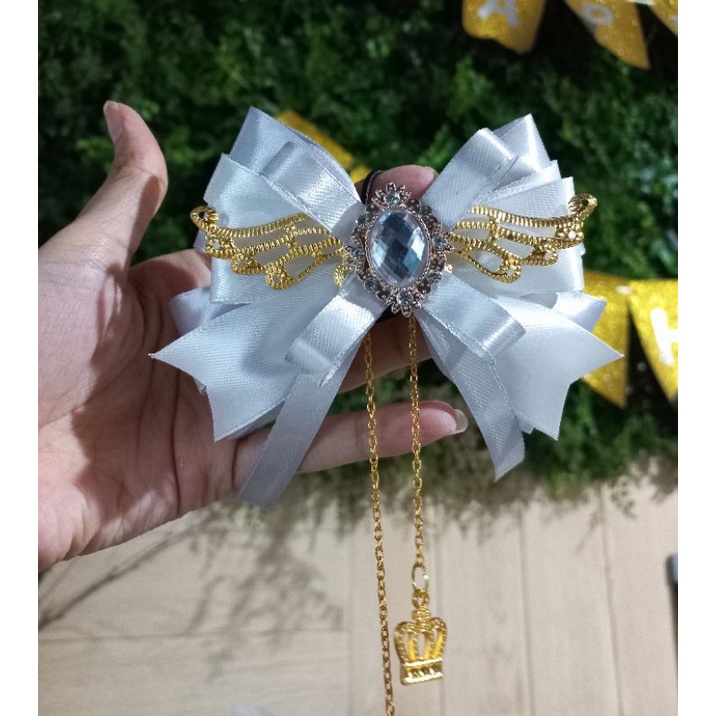 pita lightstick // korean ribbon brooch // pita hias aplikasi