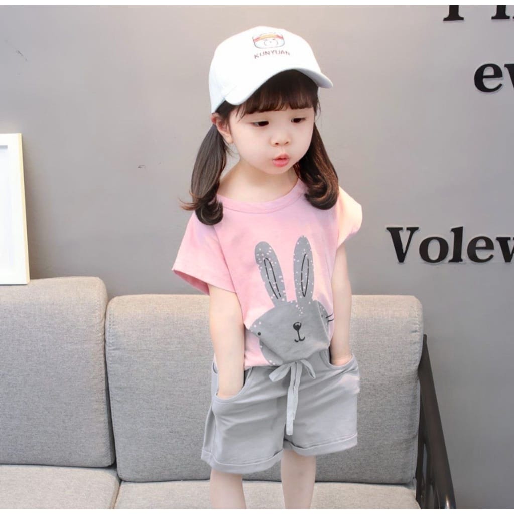 Baju Anak KIDS Setelan Anak Perempuan Motif 1 - 8 Thn Terbaru