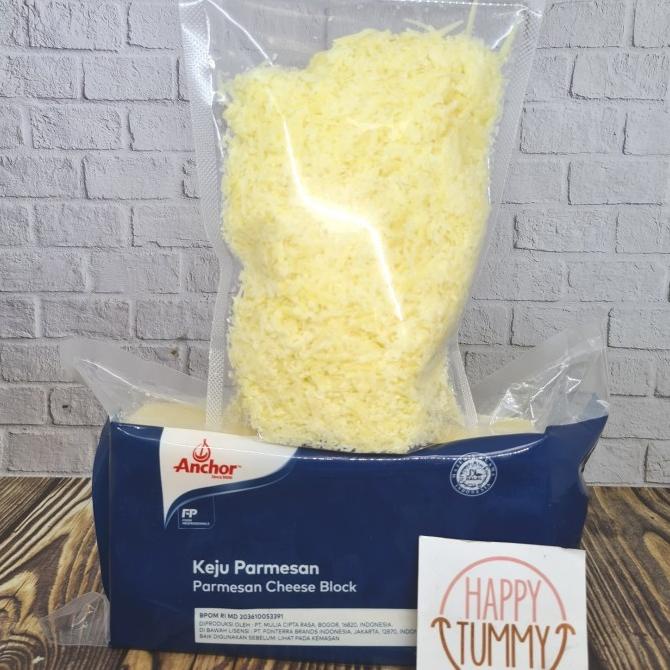 

Parmesan cheese anchor shredded repack 250gr keju tabur grated