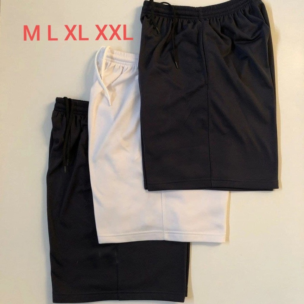 Celana Pendek Pria Santai Polos Casual Kaos Baby Terry Rib