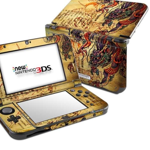 Garskin skin old new Nintendo 3ds XL / reguler case - dragon skin