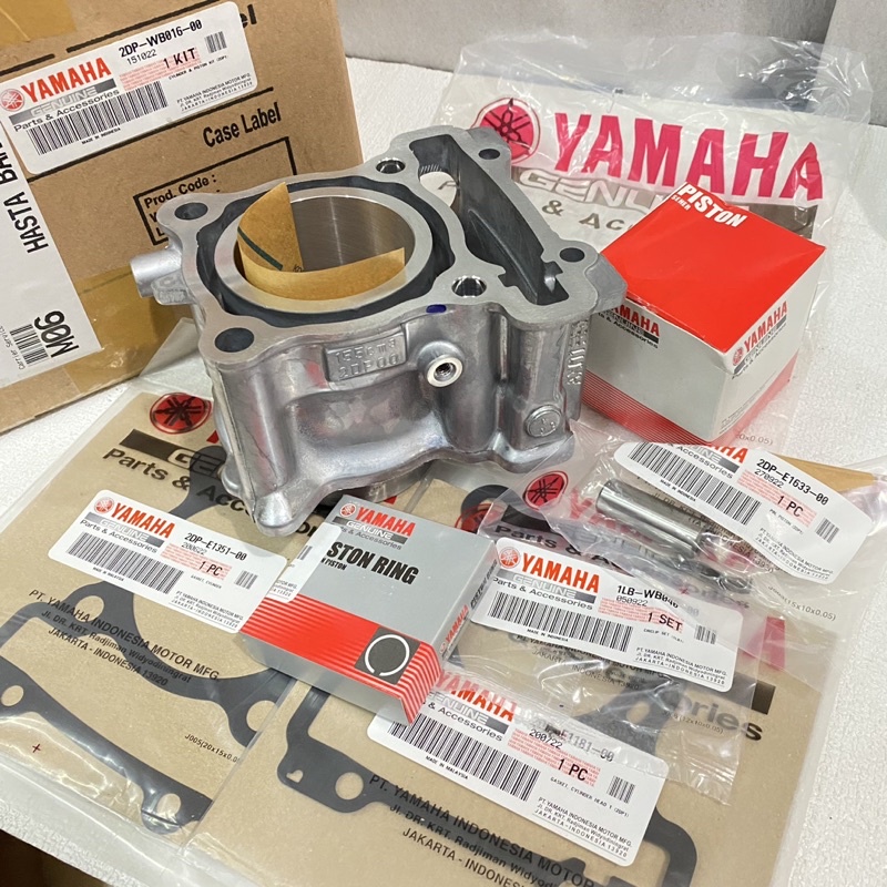 BLOK SEHER, PISTON KIT NMAX, N MAX, AEROX 155 ORIGINAL YAMAHA