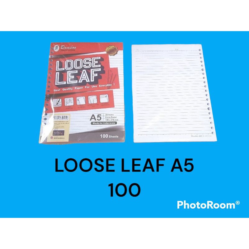 

LOOSE LEAF A5-100