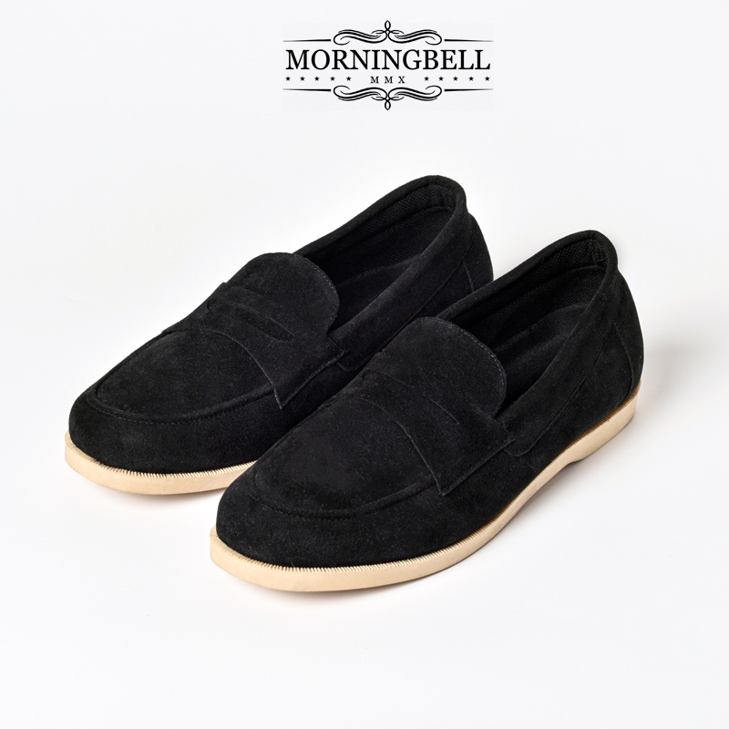 MORNINGBELL LOAFER - SEPATU PRIA SLIP ON /SEPATU LOAFER SUEDE / SEPATU CASUAL SUEDE