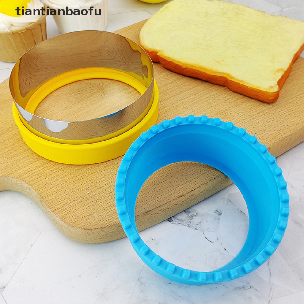 Cetakan Pemotong Makanan Sandwich Cookie Bahan Stainless Steel Untuk Alat Dapur