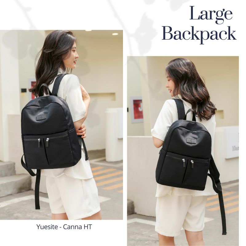 TAS RANSEL BACKPACK WANITA IMPORT YUESITE CANNA CYUTEBAGS