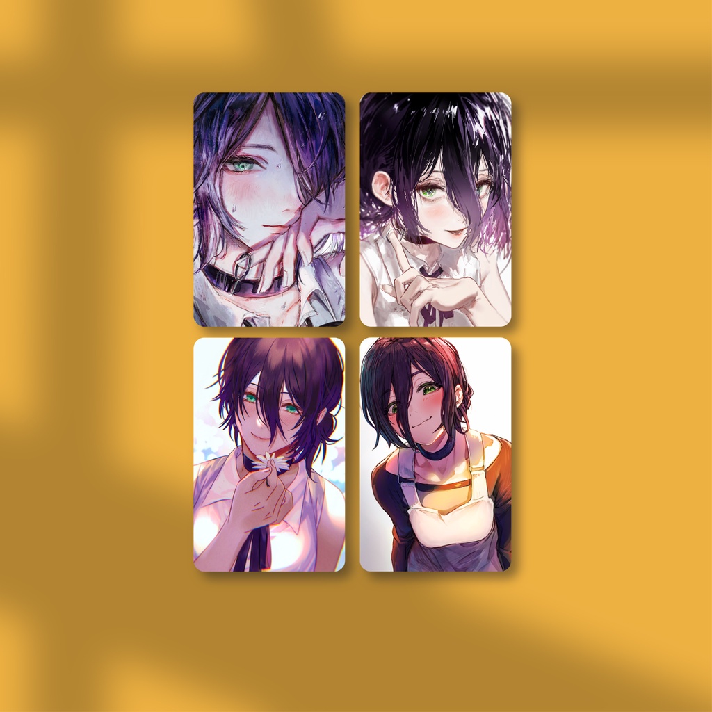 Photocard Lady Reze Chainsaw Man | Photocard Anime Character