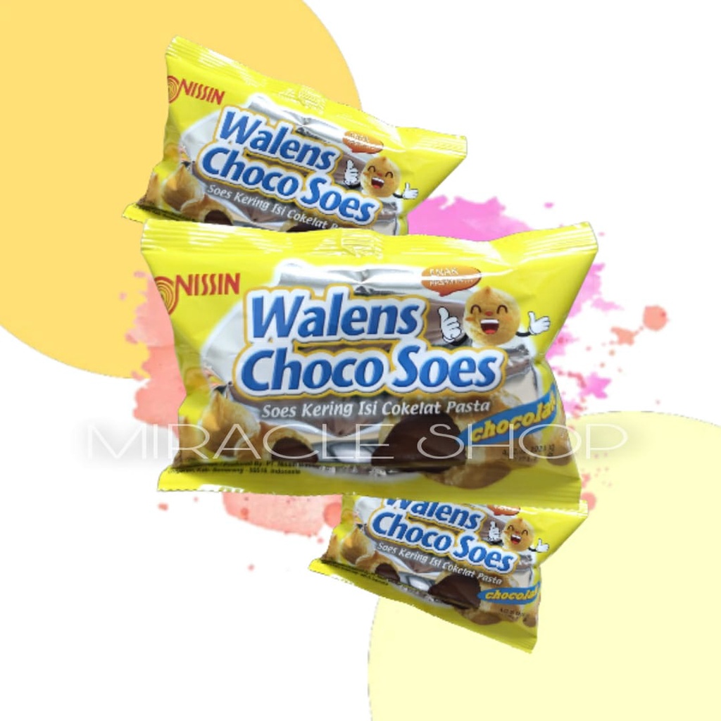 

Nissin Walens Choco Soes Renceng 10 x 15 gram