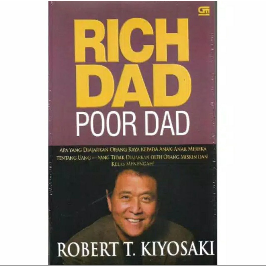 Jual Buku Motivasi Rich Dad Poor Dad Robert T Kiyosaki Shopee