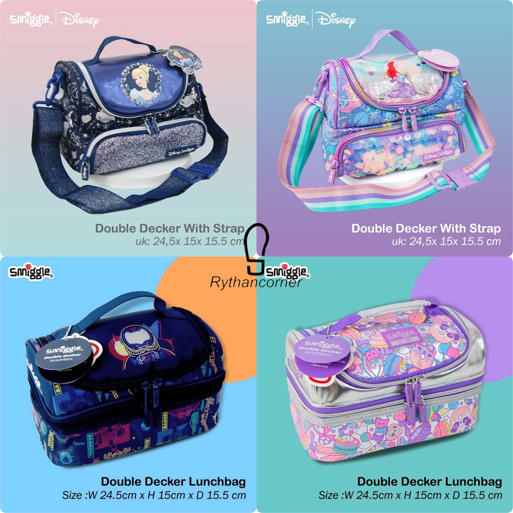 LUNCHBAG DOUBLE DECKER IMPORT SMIGGLE