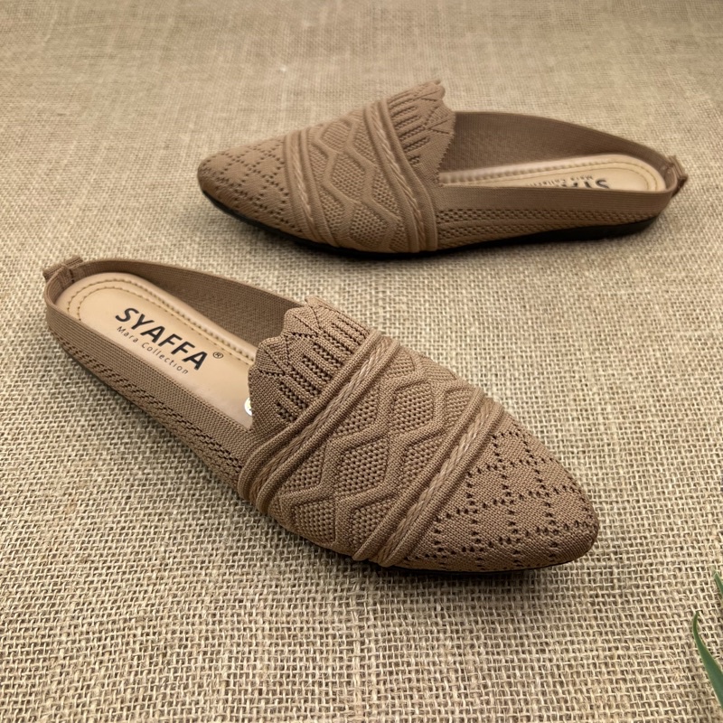 MARASYAFFA - SEPATU FLAT RAJUT IMPORT SF51