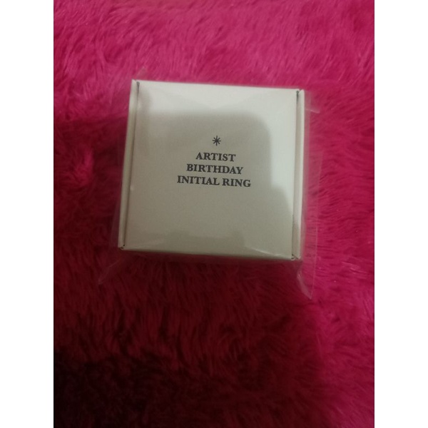 EXO BIRTHDAY INITIAL RING SEHUN