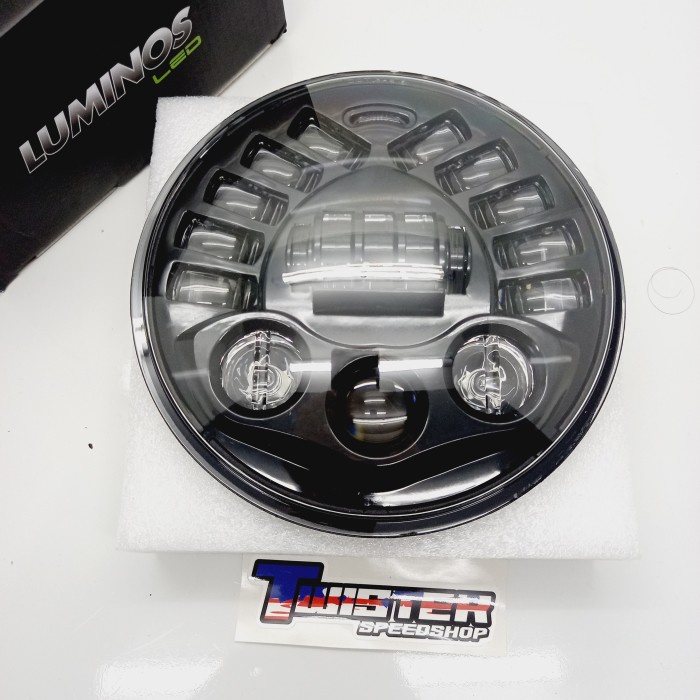 lampu daymaker 7 inci lampu bulat ninja ss luminos Dm2 9nine original