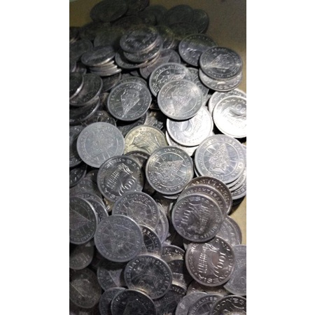 Koin Gunung pecahan 100rupiah 1978