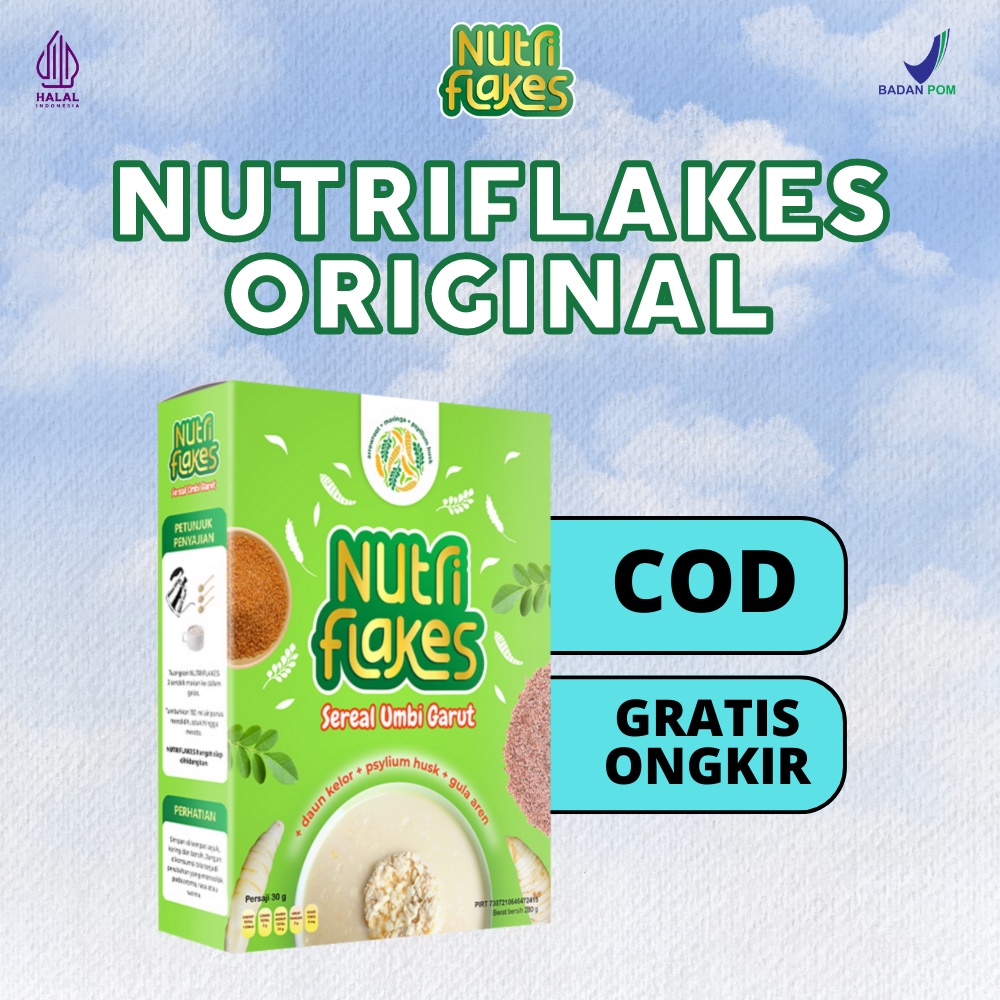 nutriflakes nutriflakes umbi garut asam lambung  Makanan sehat untuk diet orang diabetes oatmeal die