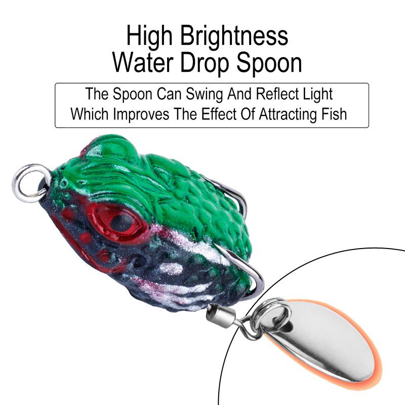 Umpan soft frog casting gabus 2.5 cm / 3 gram