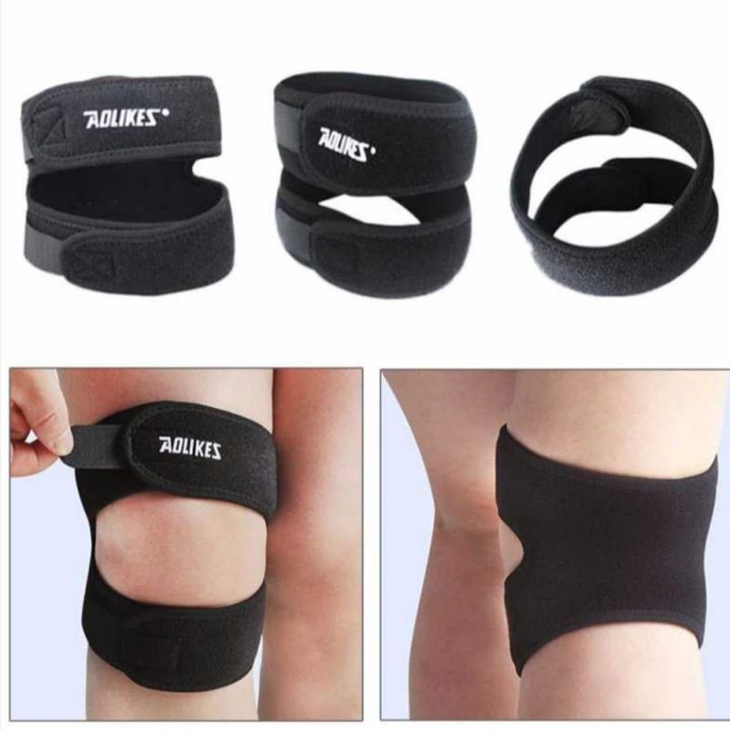 Pelindung lutut olahraga Aolikes/Deker lutut olahraga/knee pad/knee support/pelindung lutut/penahan lutut cidera