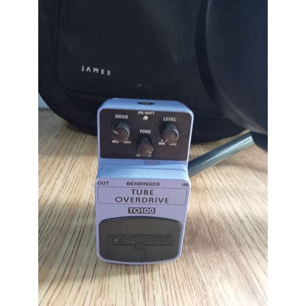 olshop banjarmasin-epek gitar original behringer overdrive TO100