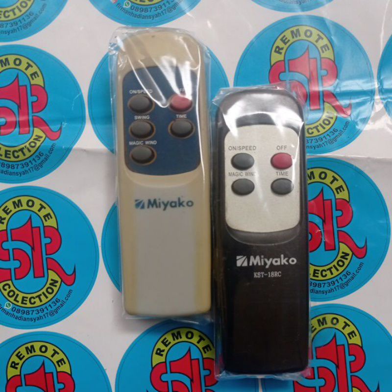 Remote kipas angin miyako