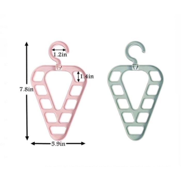 MAGIC HANGER 9 IN 1 LOVE / GANTUNGAN BAJU AJAIB 9 LUBANG / GANTUNGAN BAJU 9IN1 / HANGER LEMARI GANTUNGAN SERBAGUNA