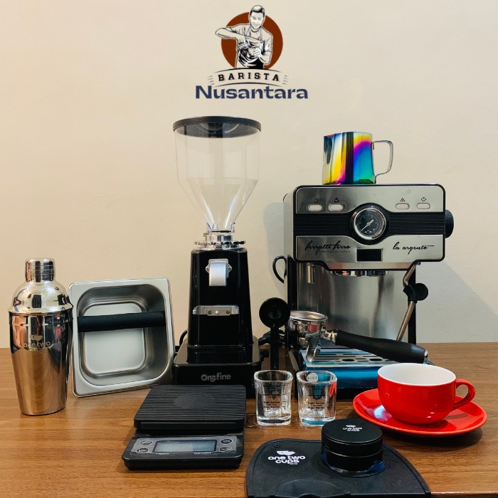 Paket Mesin Kedai Kopi Alat Pembuat Espresso Untuk Usaha Caffee Kedai Kopi