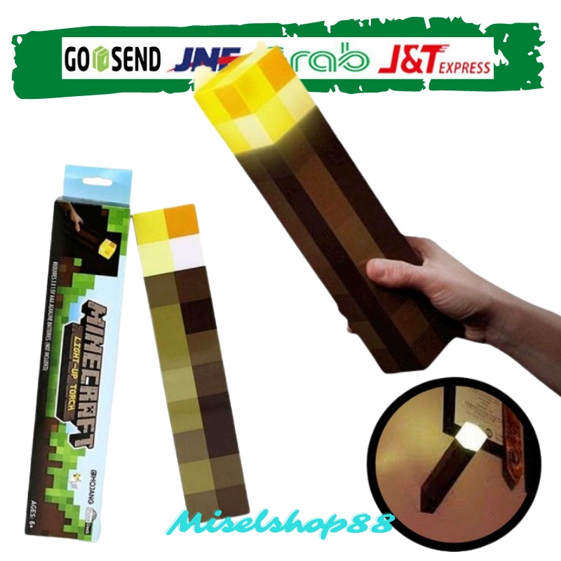 Light Up Minecraft Torch