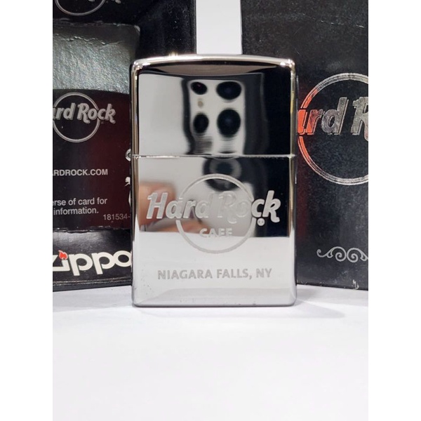 Original Zippo HardRock Niagara Falls New York tahun 2015