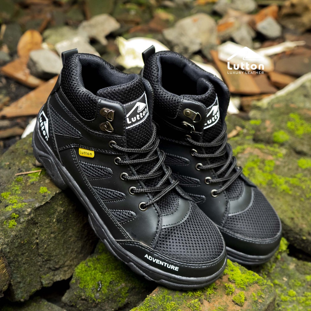 LUTTON SEPATU PRIA 39-43 SAFETY BOOT HIKING