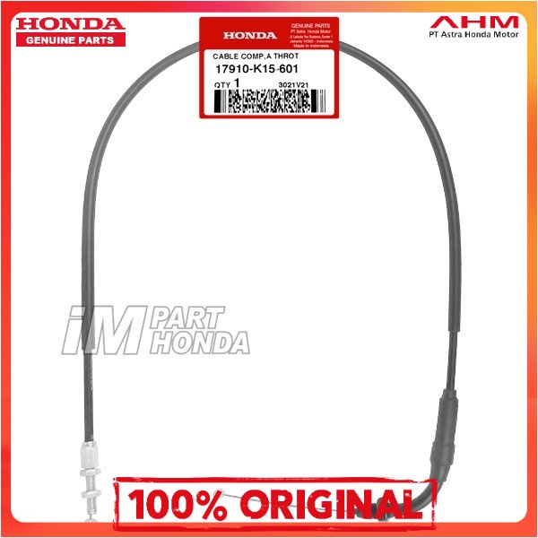 *Ori Ahm  Kabel Gas A Atas CB 150 R LED 2018 - 2020 17910-K15-601 17910K15601 Terjamin asli 100% ahm