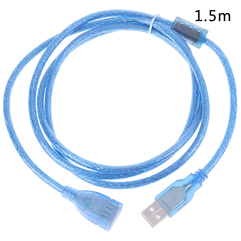 Actual【COD】KABEL USB 2.0 MALE FEMALE 1.5M / PERPANJANGAN USB / USB EXTENDER EXTENTION